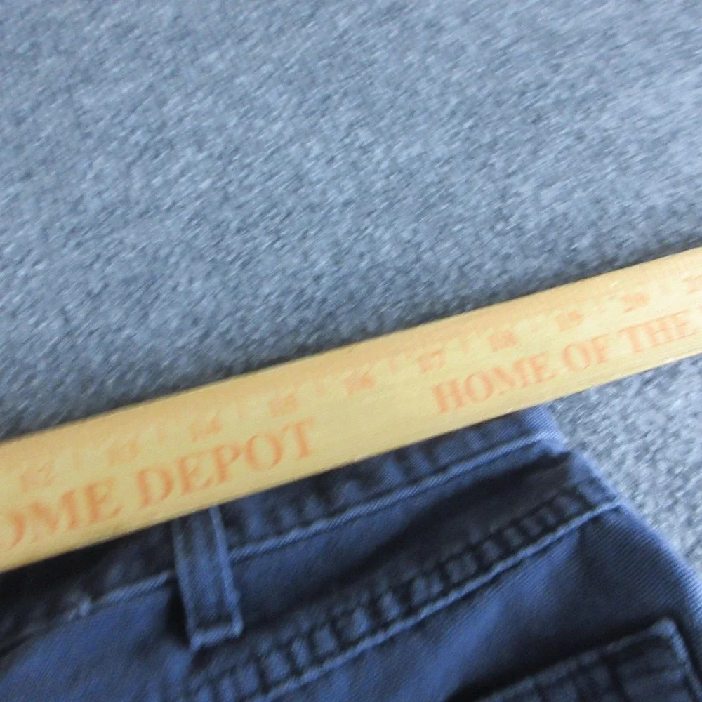 Carhartt FR Pants Mens 36x34 Blue Flame Resistant Canvas Carpenter Workwear